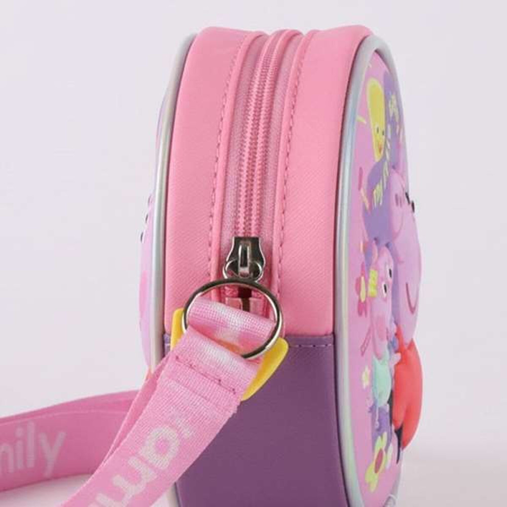 Shoulder Bag Peppa Pig Pink 13 x 13 x 4 cm