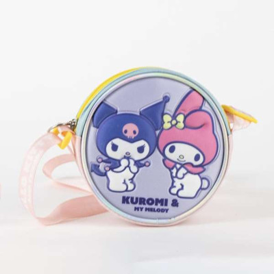 Shoulder Bag Hello Kitty Lilac 13 x 13 x 4 cm