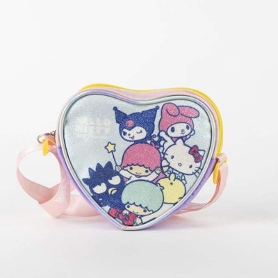 Shoulder Bag Hello Kitty Light Blue 15 x 14 x 4 cm