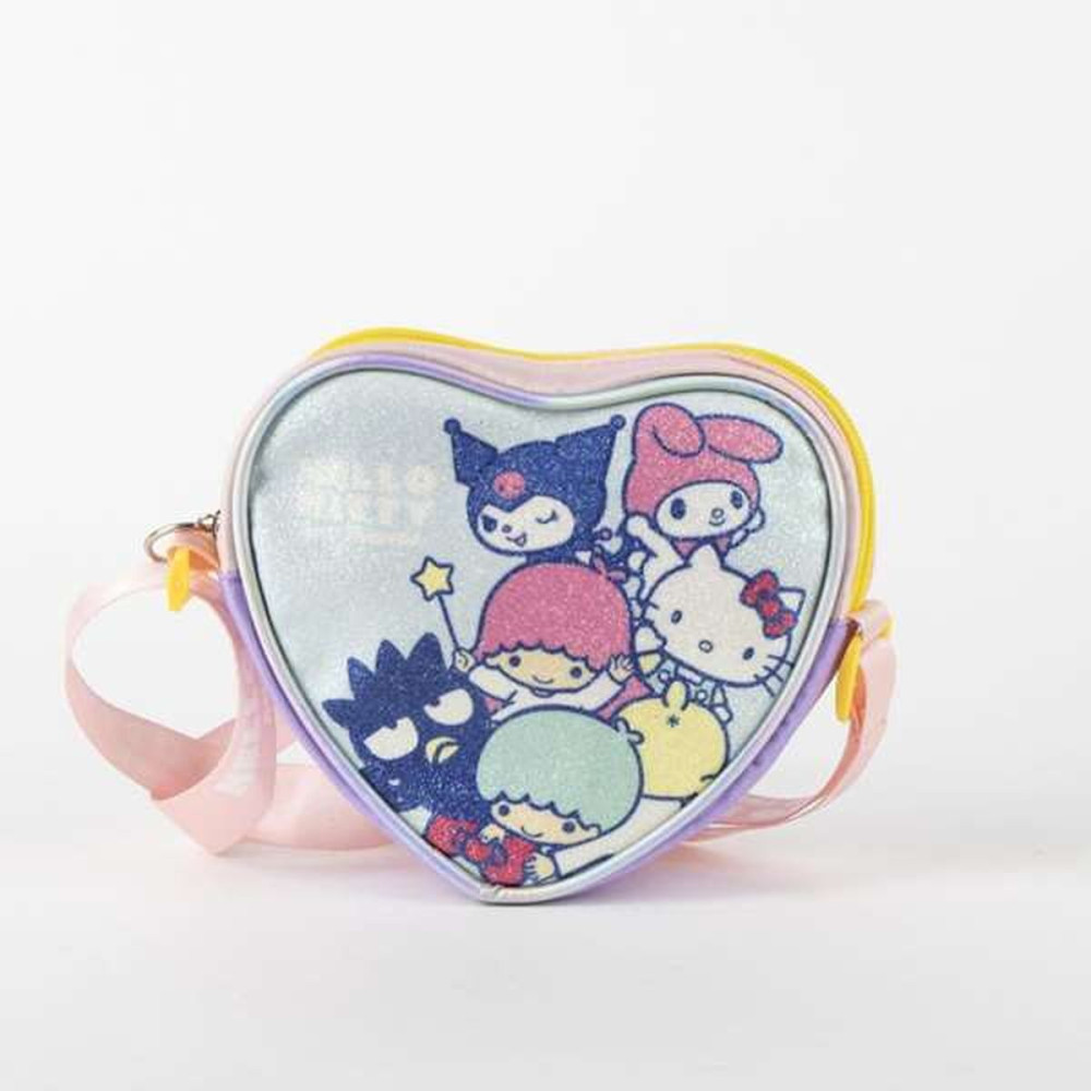 Shoulder Bag Hello Kitty Light Blue 15 x 14 x 4 cm