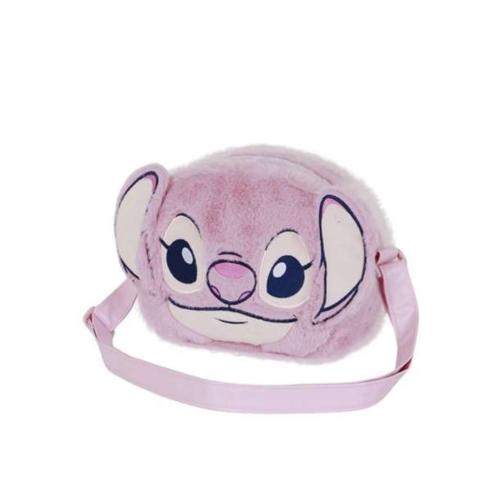 Shoulder Bag Lilo & Stitch Pink 17 x 13 x 7 cm