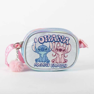 Shoulder Bag Stitch Blue 14,5 x 10,5 x 4 cm