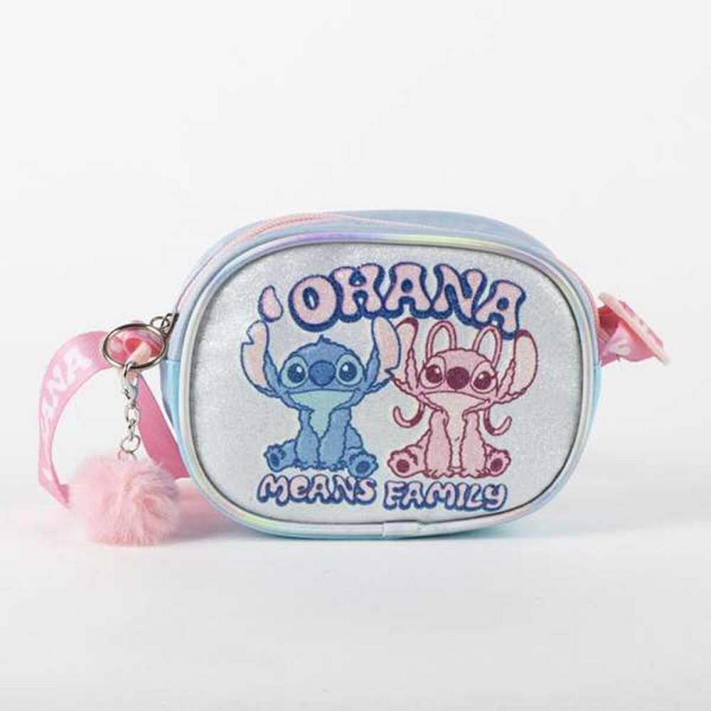 Shoulder Bag Stitch Blue 14,5 x 10,5 x 4 cm