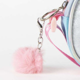 Shoulder Bag Stitch Blue 14,5 x 10,5 x 4 cm