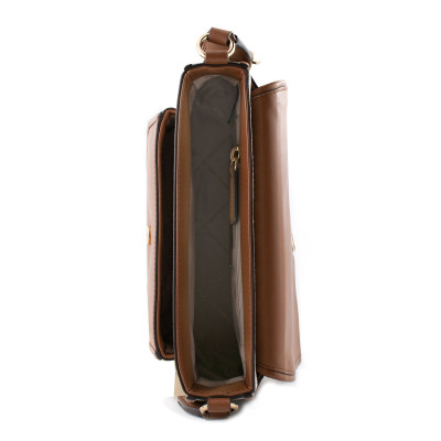 Shoulder Bag Michael Kors Bradshaw Beige 24 x 17 x 10 cm