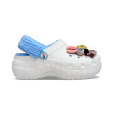 Clogs Crocs Zootopia Lined Platform Clog W White