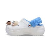 Clogs Crocs Zootopia Lined Platform Clog W White