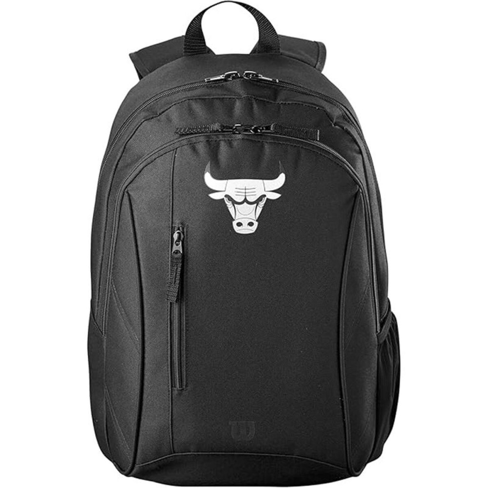 Casual Backpack Wilson NBA Team Backpack Chi Black Sporting