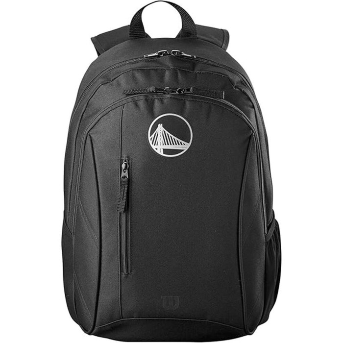 Casual Backpack Wilson NBA Team Backpack Black Golden Sporting