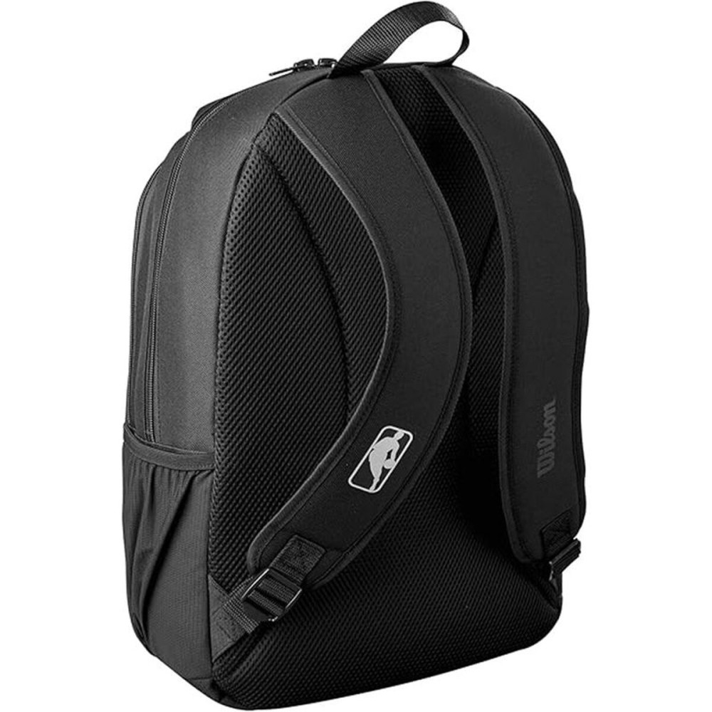 Casual Backpack Wilson NBA Team Backpack Black Golden Sporting