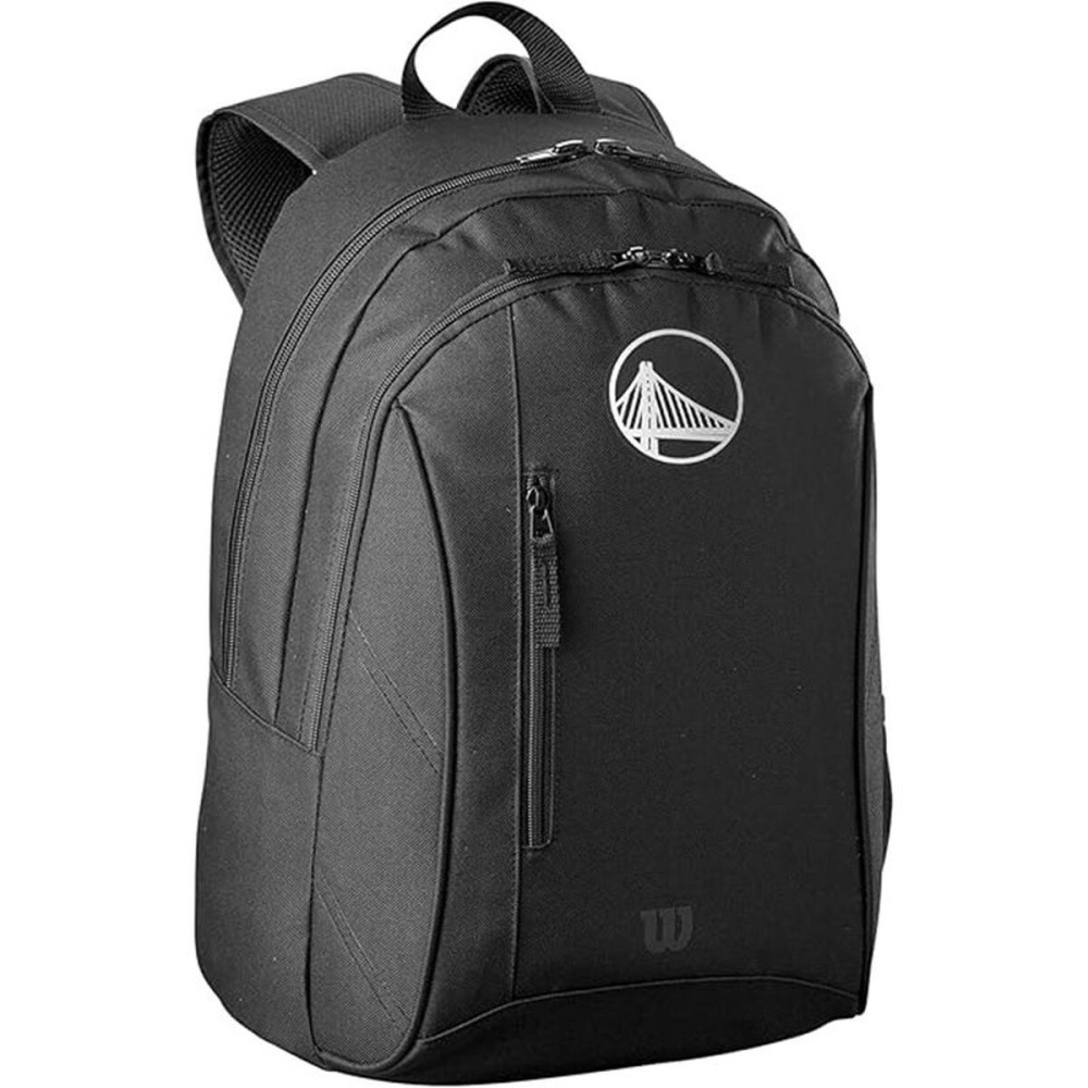 Casual Backpack Wilson NBA Team Backpack Black Golden Sporting