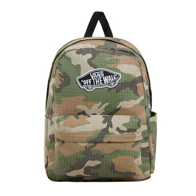 Casual Backpack Vans Old Skool Classic Vint Age Camo Khaki
