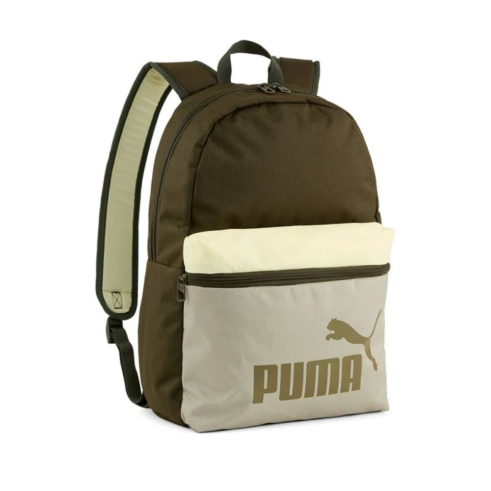 Casual Backpack Puma Phase Color Block Olive
