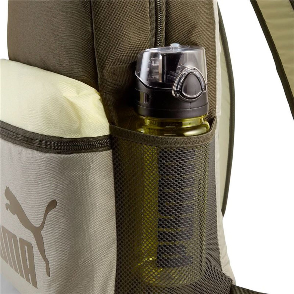 Casual Backpack Puma Phase Color Block Olive