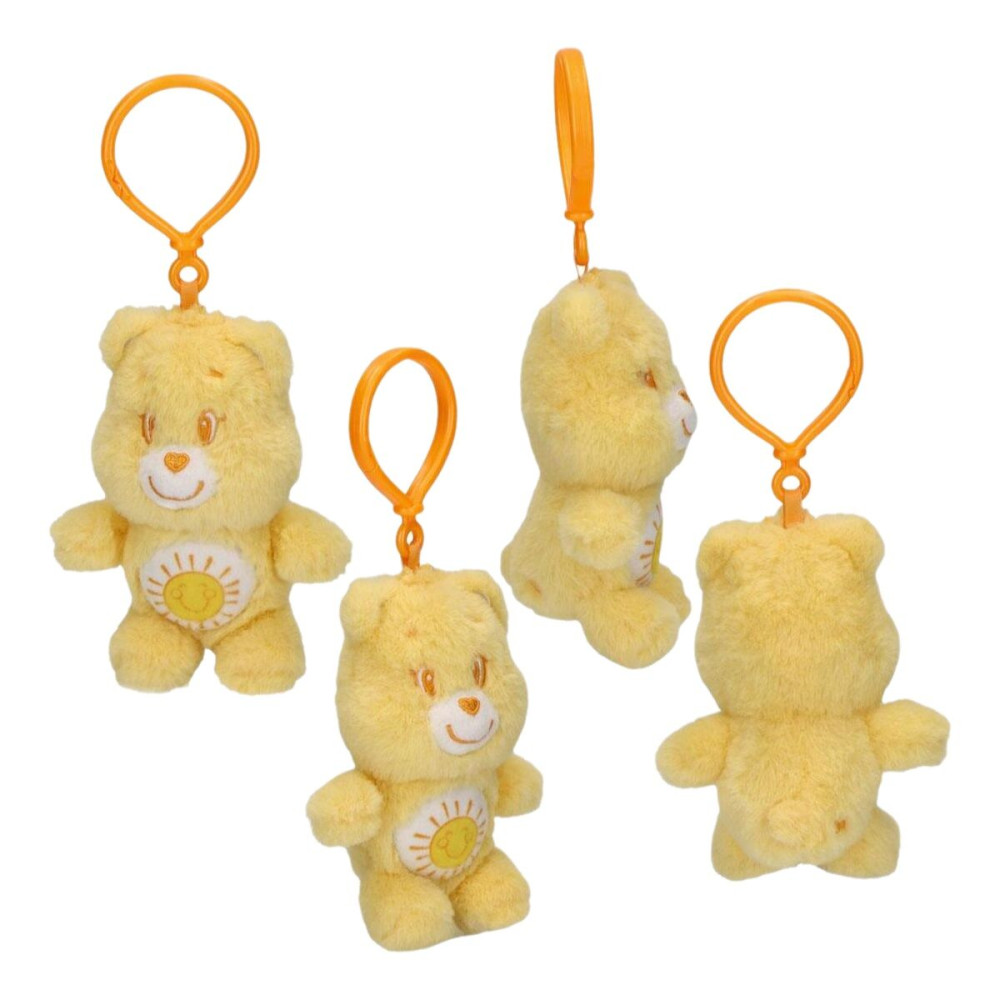 Cuddly Toy Keyring Care Bears Yellow