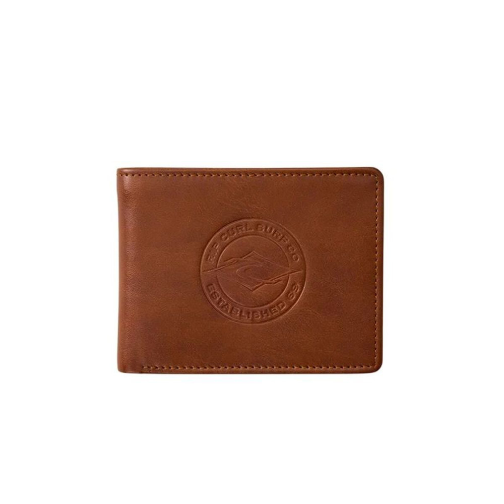 Men's Wallet Rip Curl Stapler Pu All Day Dark brown