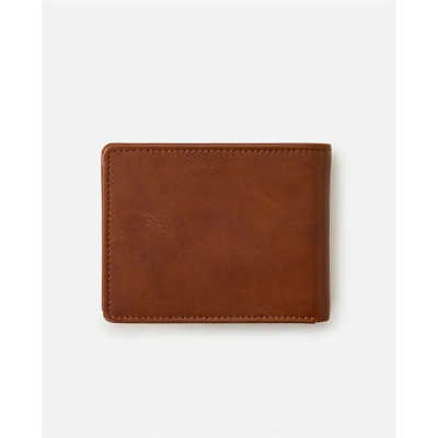 Men's Wallet Rip Curl Stapler Pu All Day Dark brown