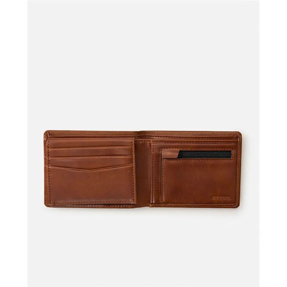 Men's Wallet Rip Curl Stapler Pu All Day Dark brown
