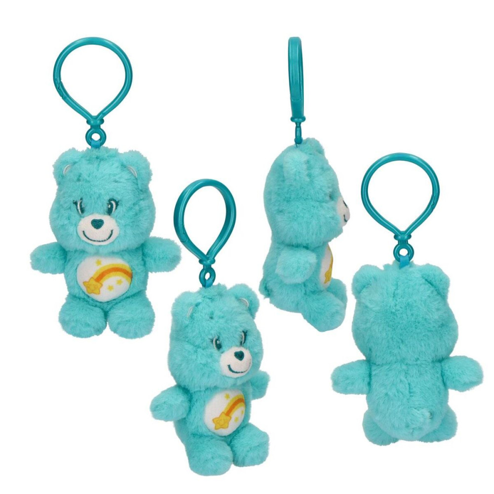 Cuddly Toy Keyring Care Bears Turquoise