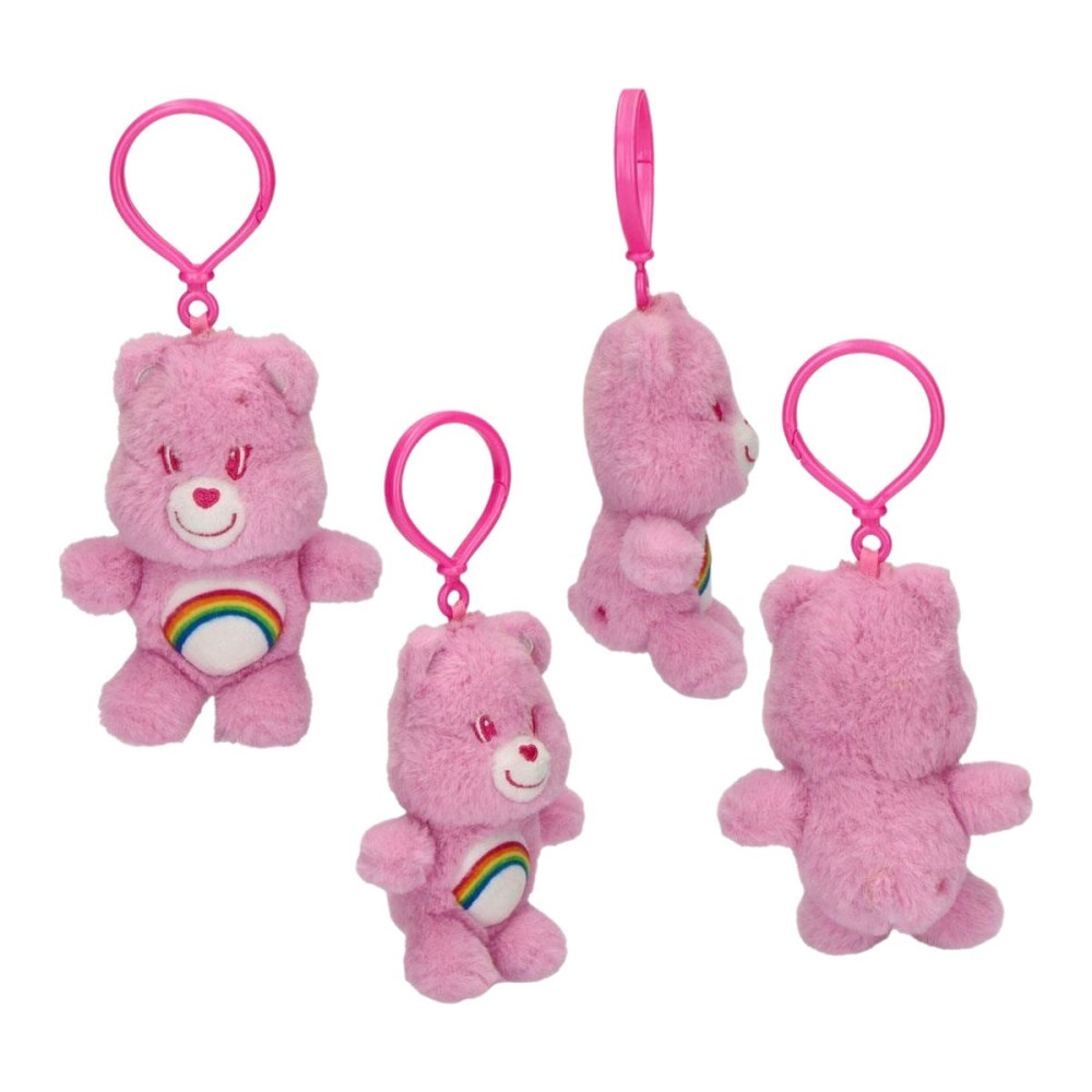 Cuddly Toy Keyring Care Bears Pink