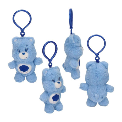 Cuddly Toy Keyring Care Bears Blue