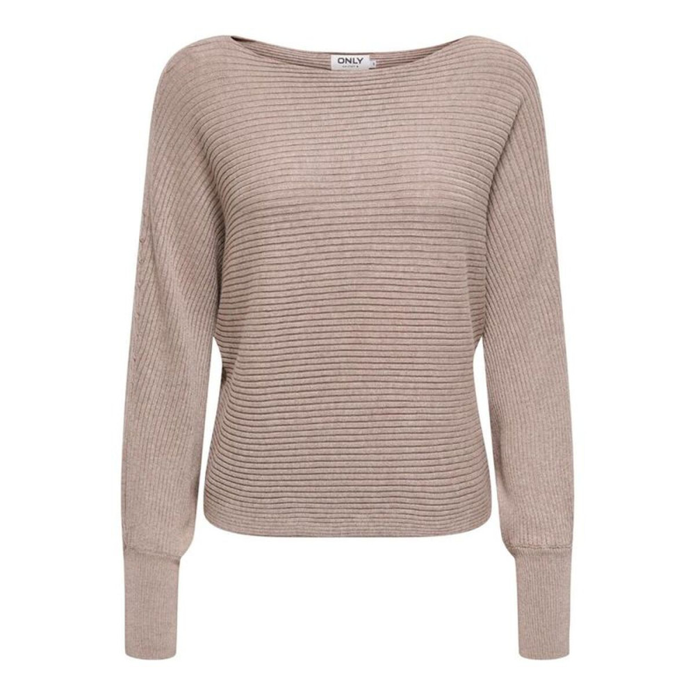 Women’s Sweatshirt without Hood Only Onladaline Life Beige