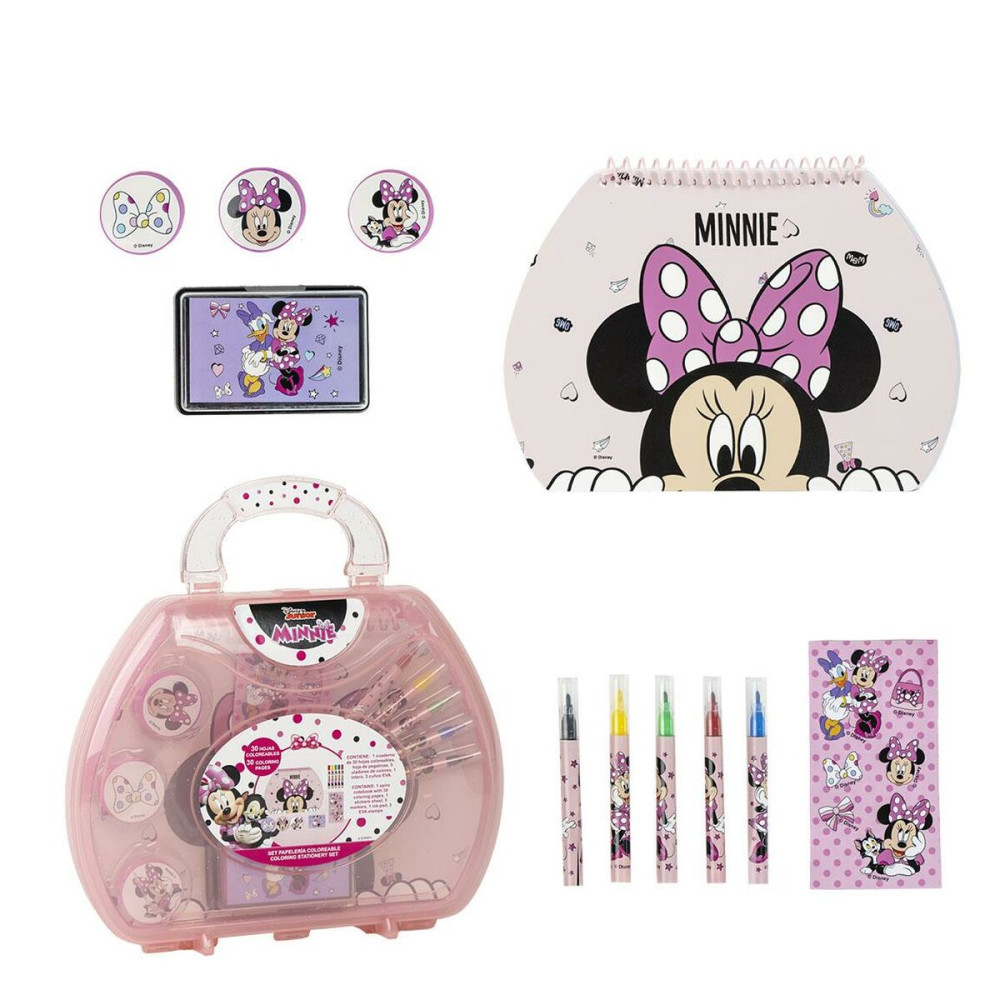 Stationery Set Minnie Mouse 11 Pieces