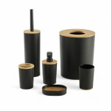 Bath Set TODAY HOY Black Plastic Modern (6 Units)