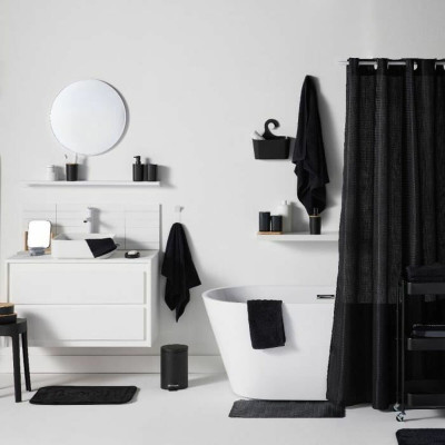 Bath Set TODAY HOY Black Plastic Modern (6 Units)