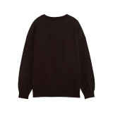 Women’s Sweatshirt without Hood Puma Maximal Metallic Oversized Crew FL Black