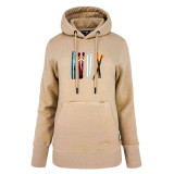 Women’s Hoodie Joluvi Cotton Ski Ecru