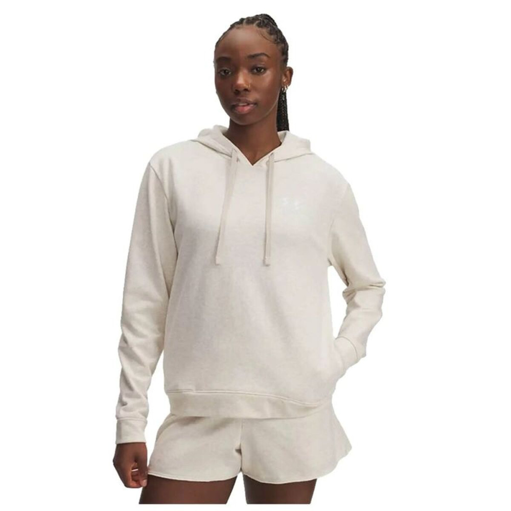 Women’s Hoodie Under Armour Rival Terry Hoodie White
