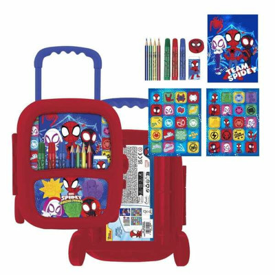 Stationery Set Spidey Red