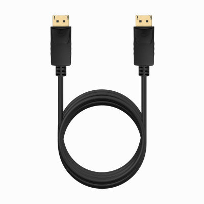 DisplayPort Cable Aisens A124-0740 Black 2 m 4K Ultra HD