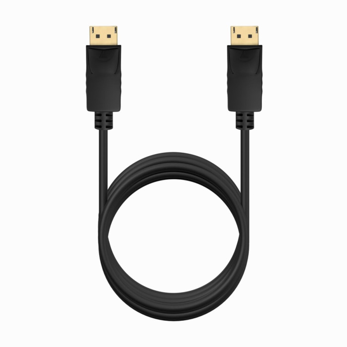 DisplayPort Cable Aisens A124-0740 Black 2 m 4K Ultra HD