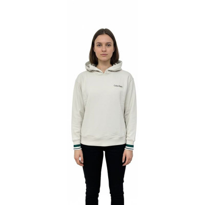 Women’s Hoodie Calvin Klein Green Beige