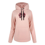 Women’s Sweatshirt without Hood Joluvi Hoodie Land Pink