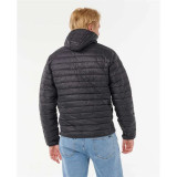 Jacket Rip Curl Anti Series Search Puffer Hood Black