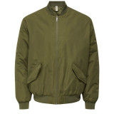 Jacket Only & Sons Onsrussel Padded Bomber Olive