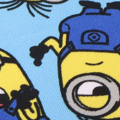 Poncho-Towel with Hood Minions 55 x 77 cm
