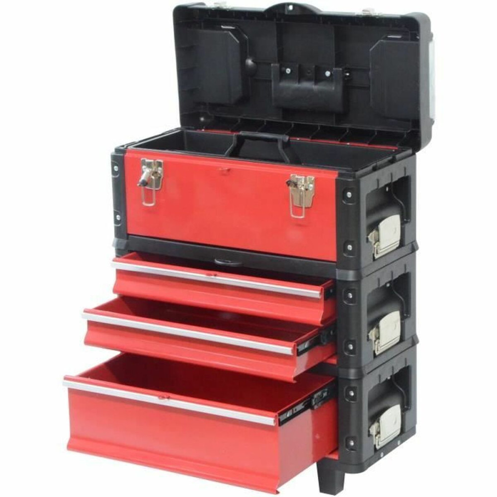 Tool cart Defpro Red rouge Modular Stackable