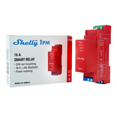 Relay Module Shelly DIN PRO 1PM