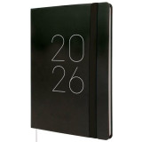 Diary Finocam FLEXI Black A5 14,8 x 21 cm 2026