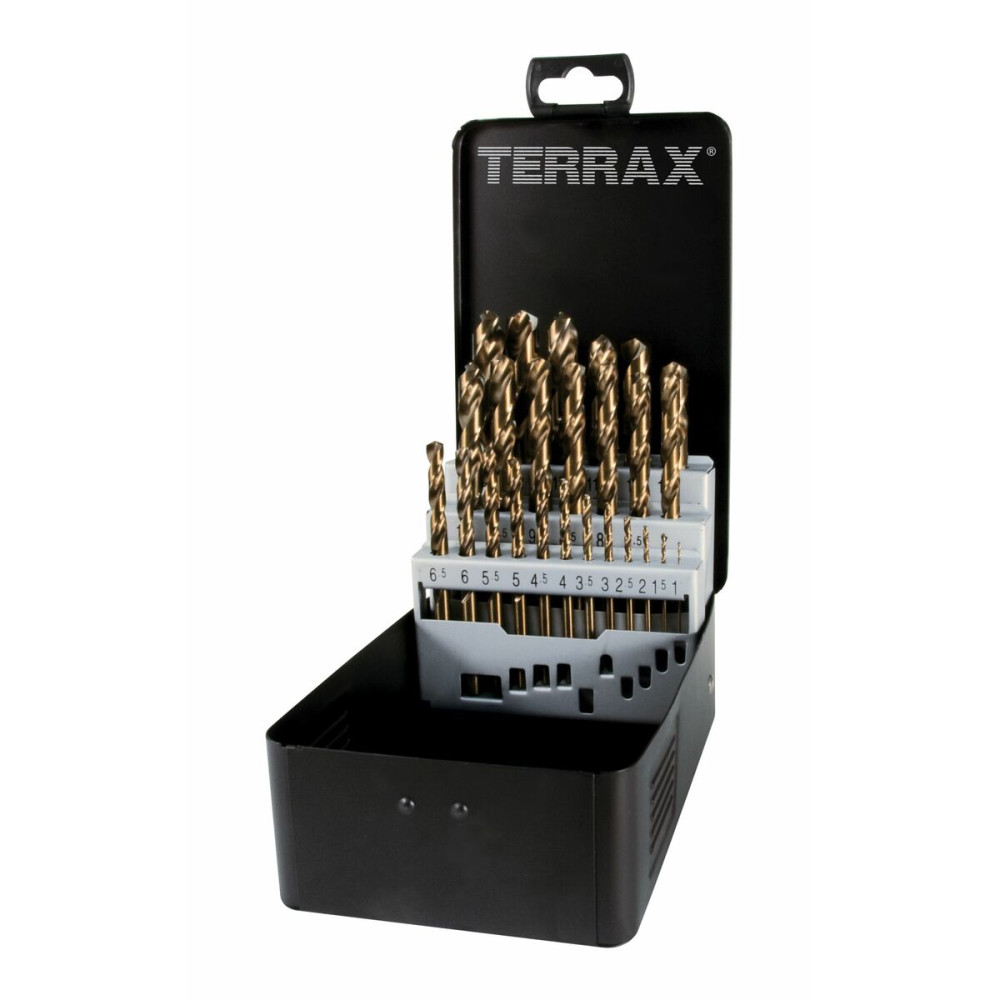 Spool set TERRAX Case DIN 338 25 Pieces 19 Pieces