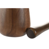 Mortar and pestle Home ESPRIT Acacia 12 x 12 x 16,5 cm
