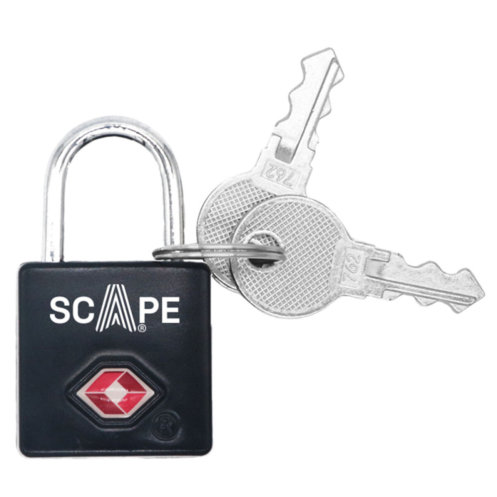 Key padlock Scape Travel TSA-K02 Metal Rectangular
