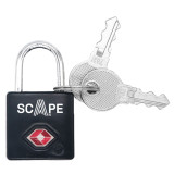 Key padlock Scape Travel TSA-K02 Metal Rectangular