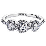 Ladies' Ring Pandora 194413C01-58 Silver 18