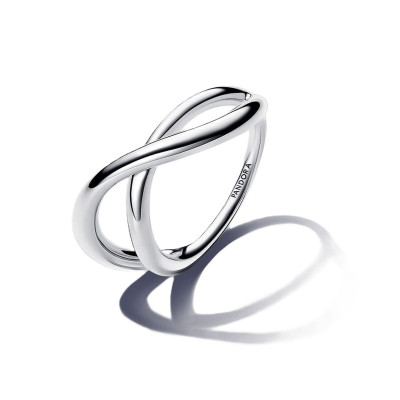 Ladies' Ring Pandora 193318C00-58 18 Silver