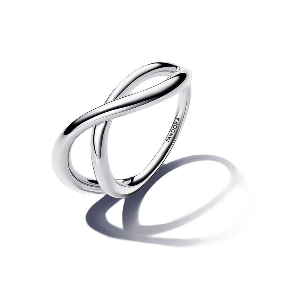 Ladies' Ring Pandora 193318C00-58 18 Silver